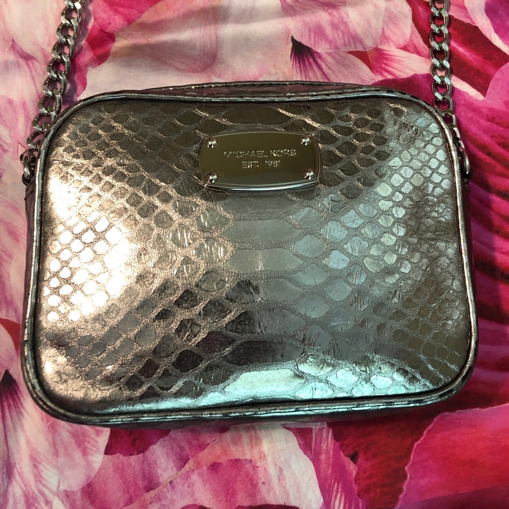 Michael Kors Hamilton Embossed Crossbody